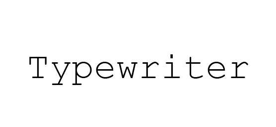 Typewriter